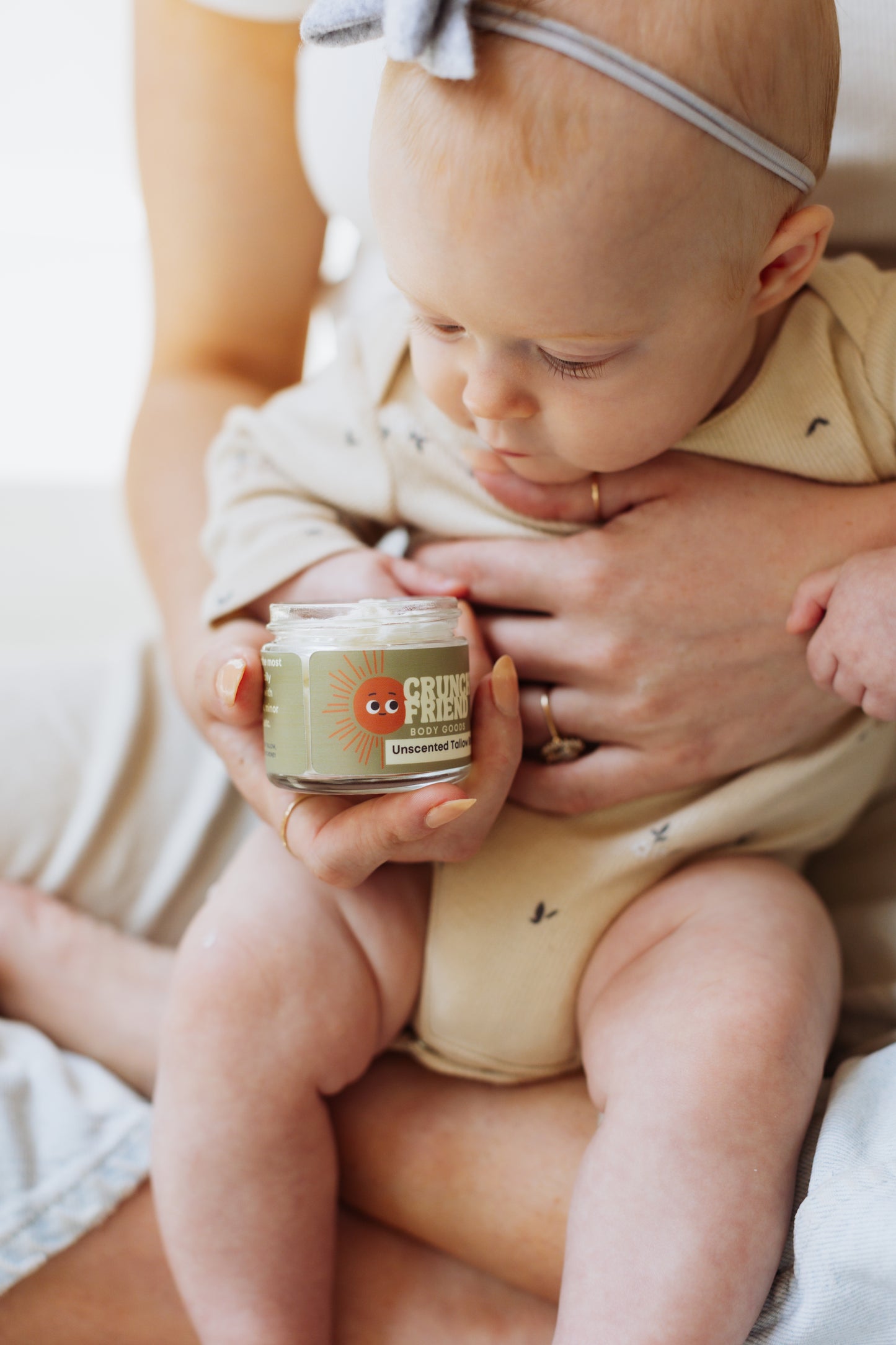 Crunchy Friend Unscented Tallow Balm (2 fl oz.)