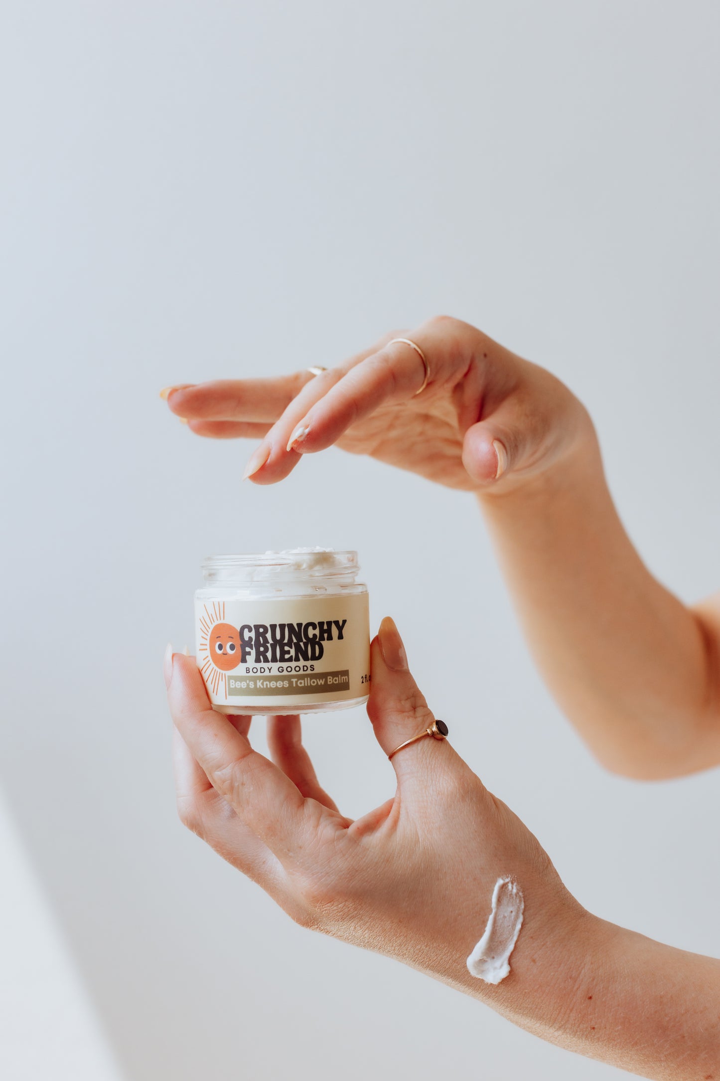 Crunchy Friend Bee's Knees Tallow Balm (2 fl oz.)