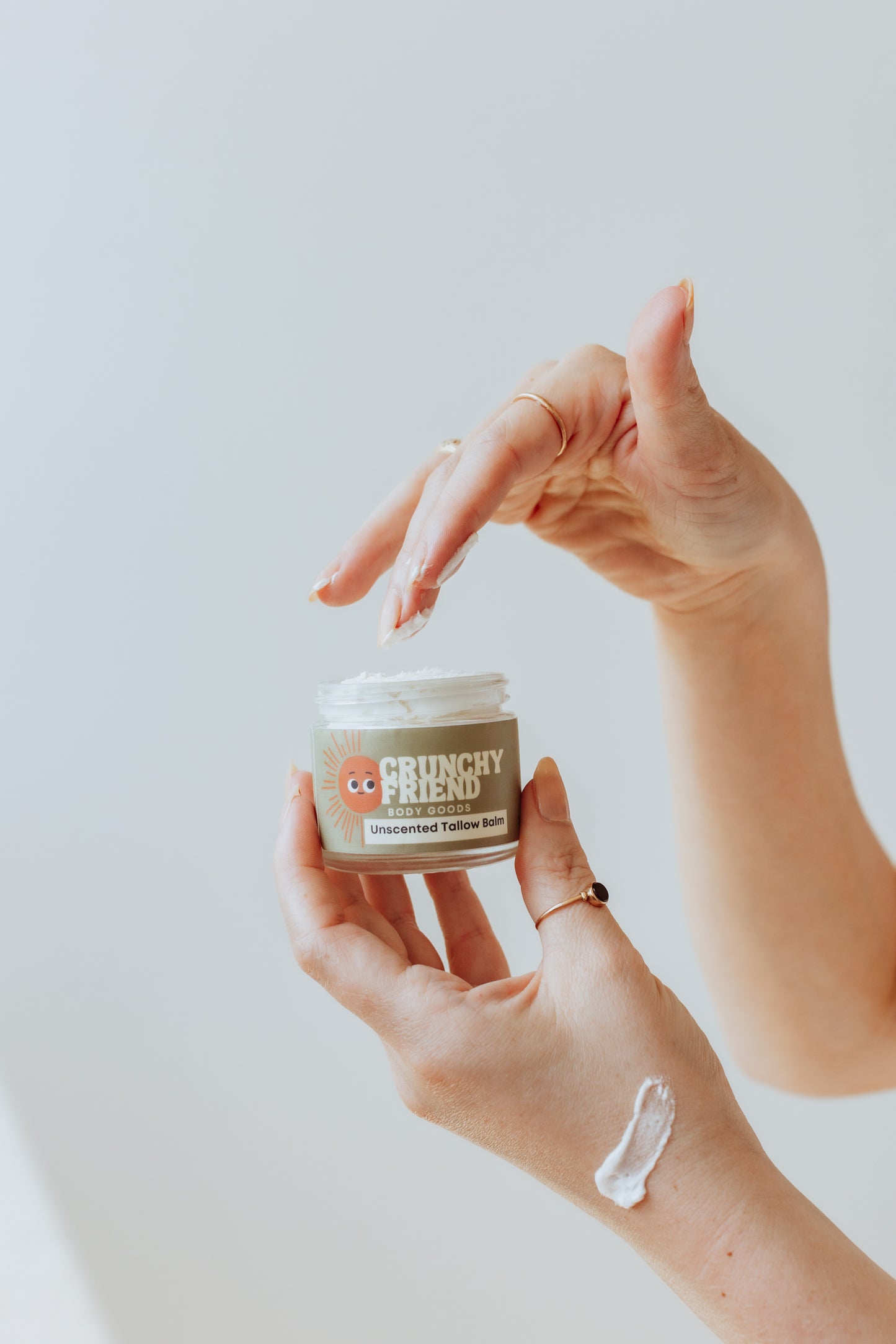 Crunchy Friend Unscented Tallow Balm (2 fl oz.)