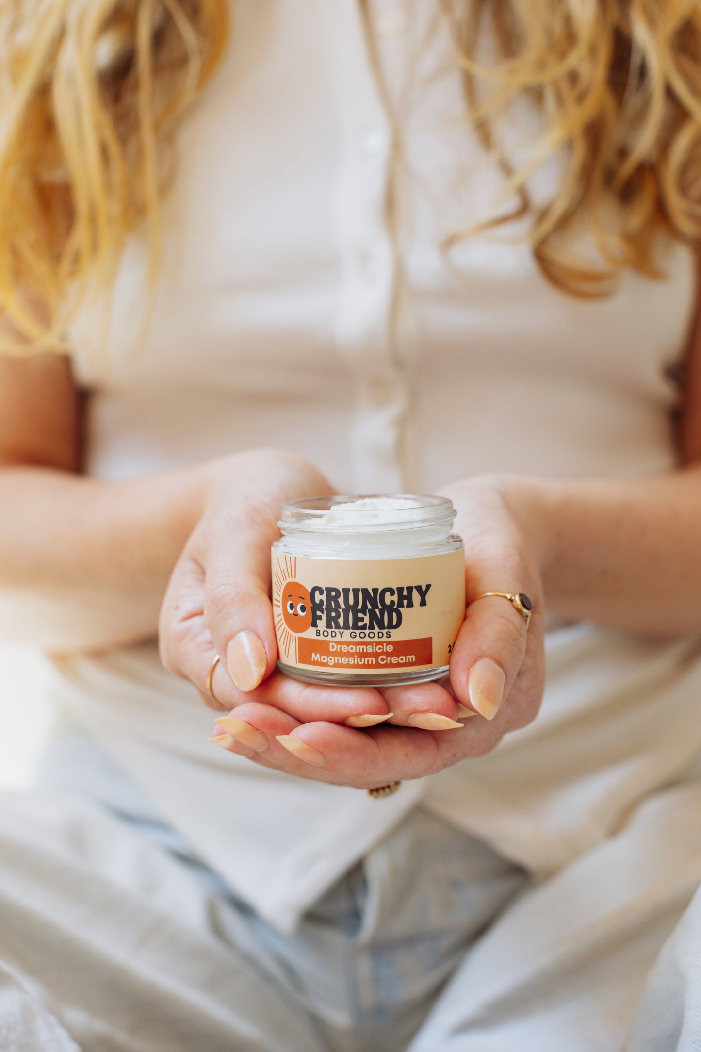 Crunchy Friend Dreamsicle Magnesium Cream (2 fl oz.)