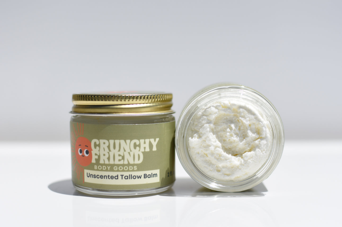Crunchy Friend Unscented Tallow Balm (2 fl oz.)